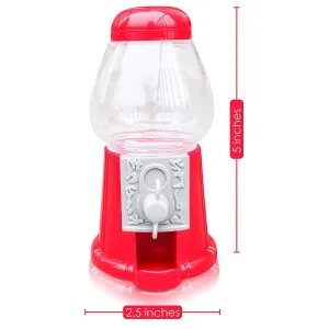 Mini Gumball Machines 12 Pack Small