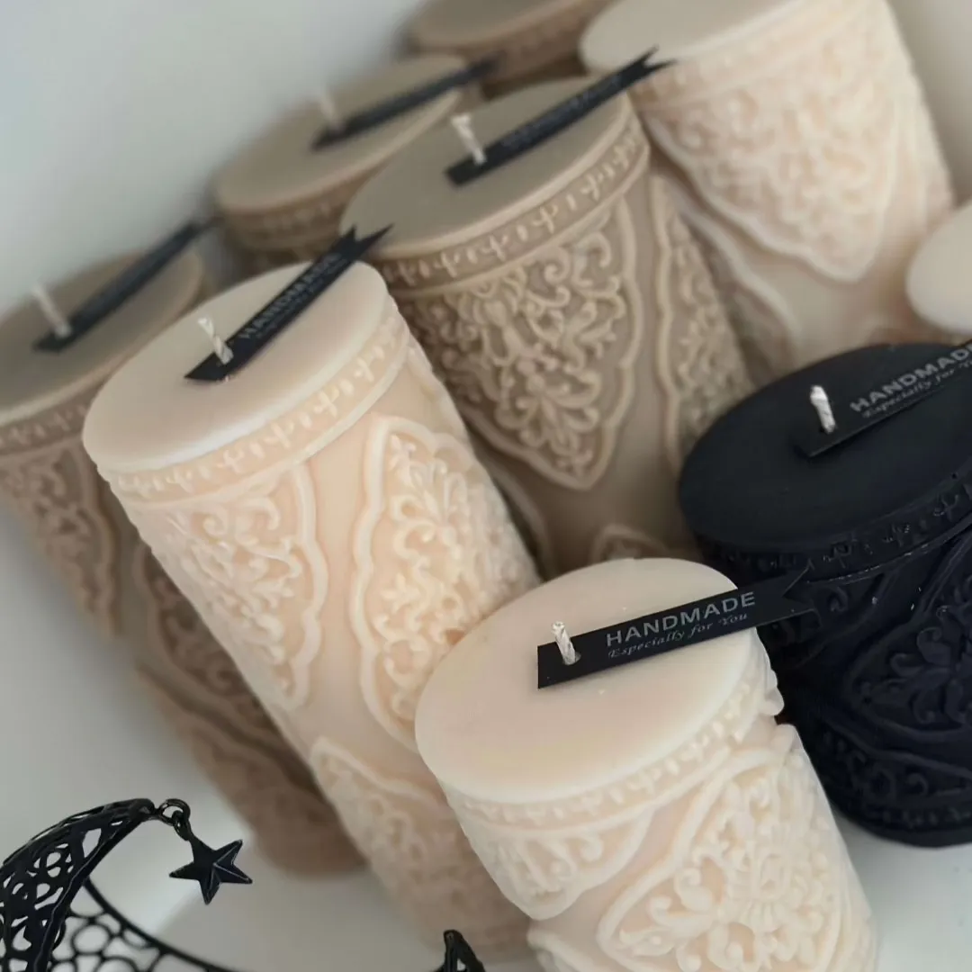 Noor Luxury Pillar Candle Gift Set | Luxury Gifts