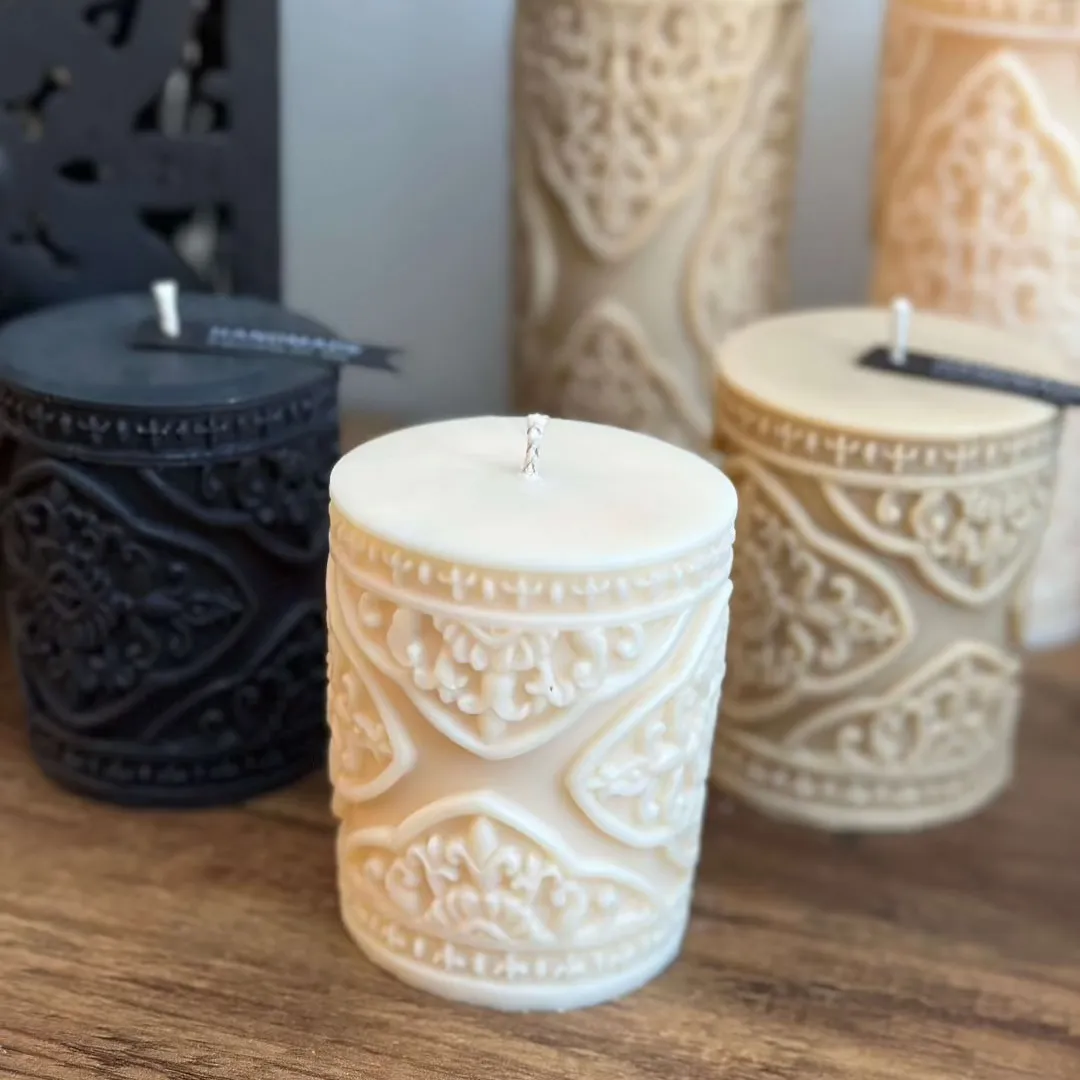 Noor Luxury Pillar Candle Gift Set | Luxury Gifts