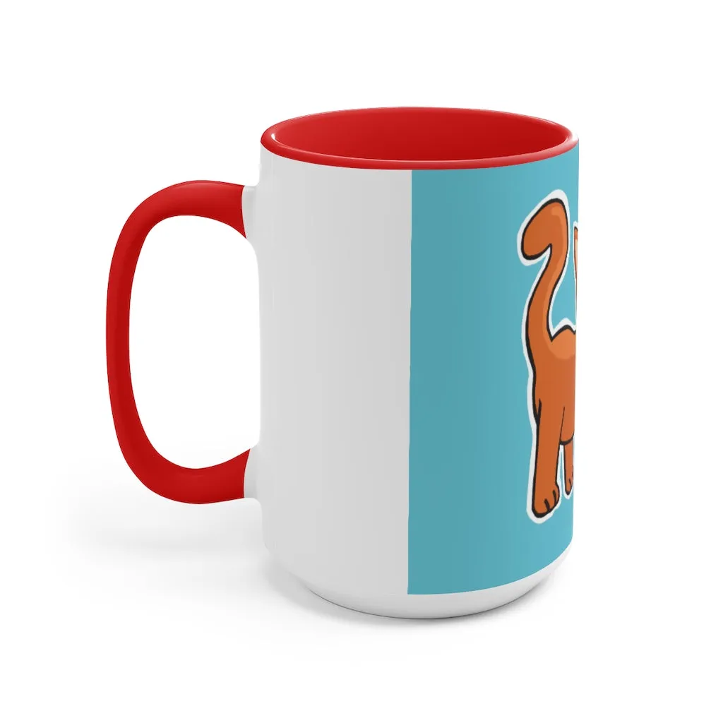 Orange Kitty Accent Mug