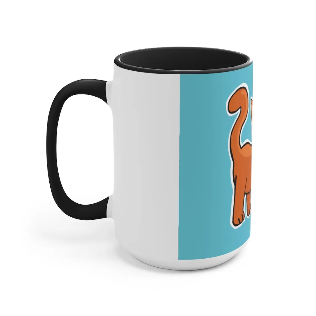 Orange Kitty Accent Mug