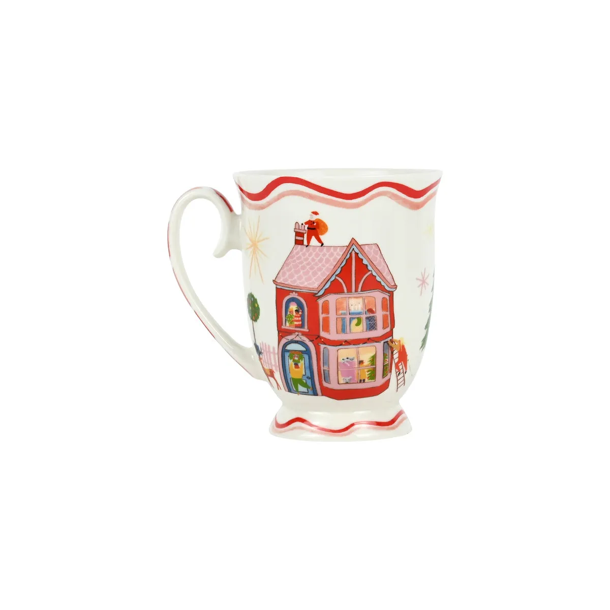 Porto Night Before Red House Mug 250ml