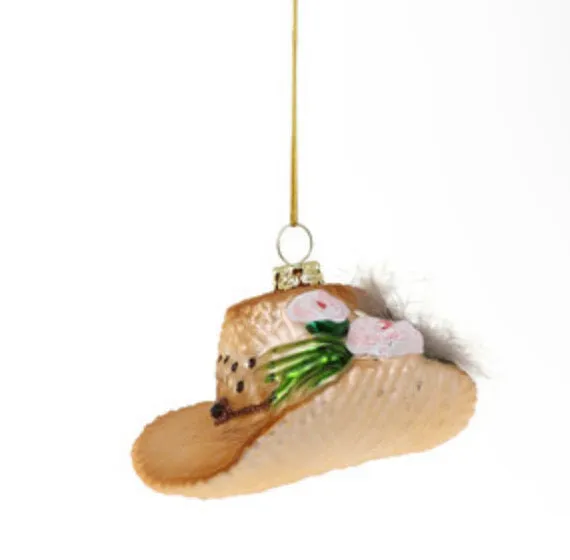 Prairie Cowboy Hat Ornament