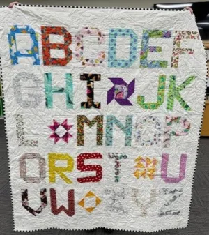 "Spell it with Fabric!" Quilt Class