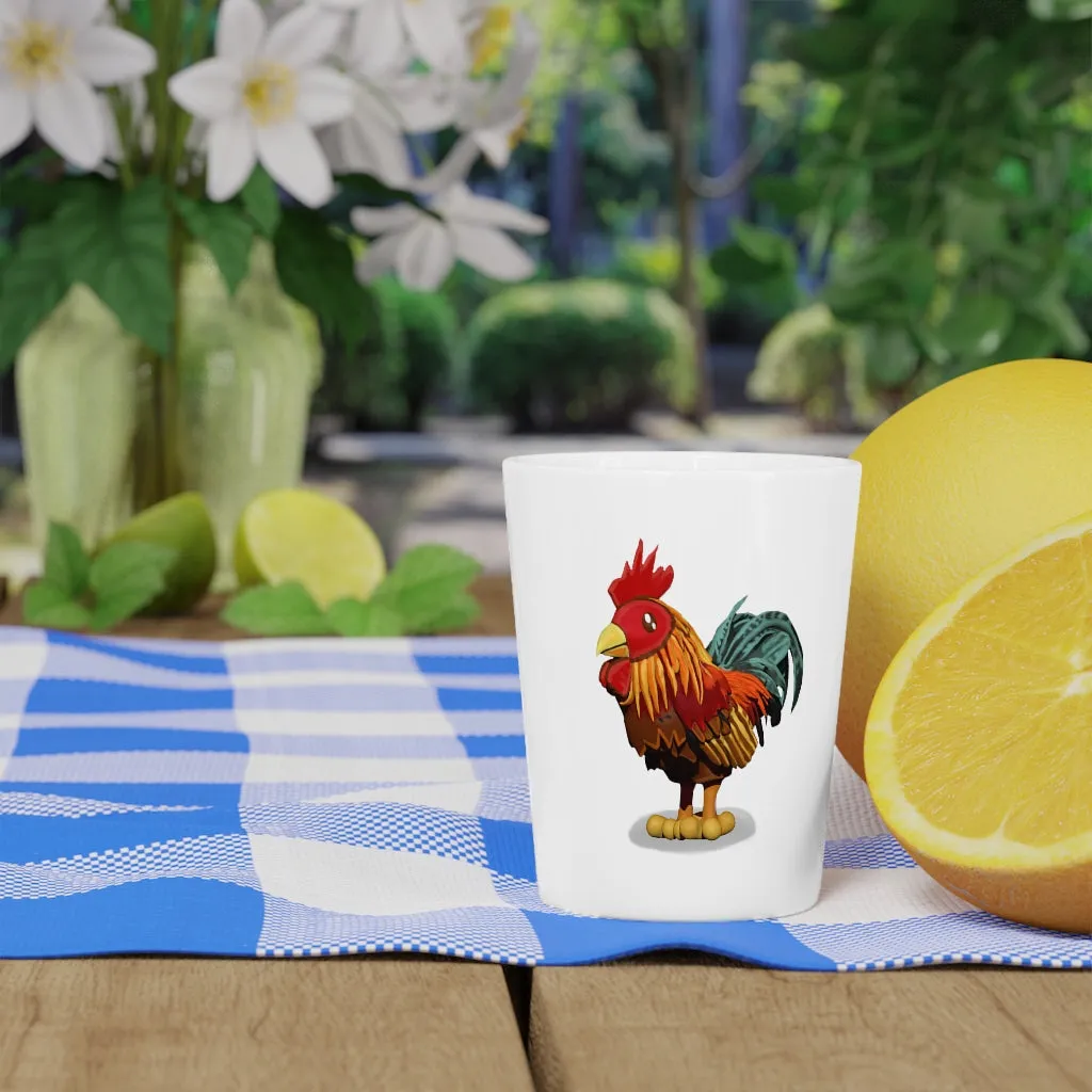 Rooster Shot Glass