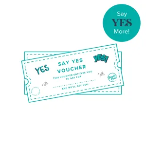 Say YES More Gift Vouchers