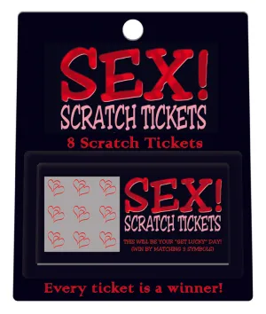 Sex Scratch Tickets