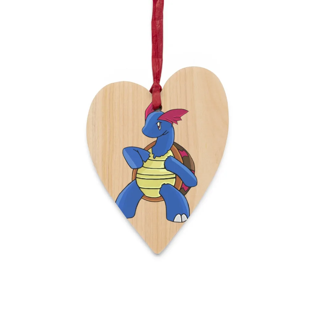 Squirtila Wooden Christmas Ornaments