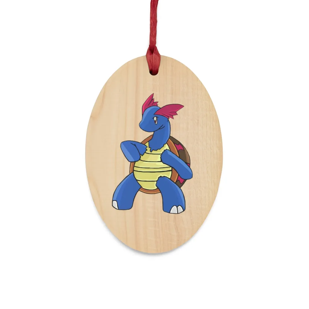 Squirtila Wooden Christmas Ornaments