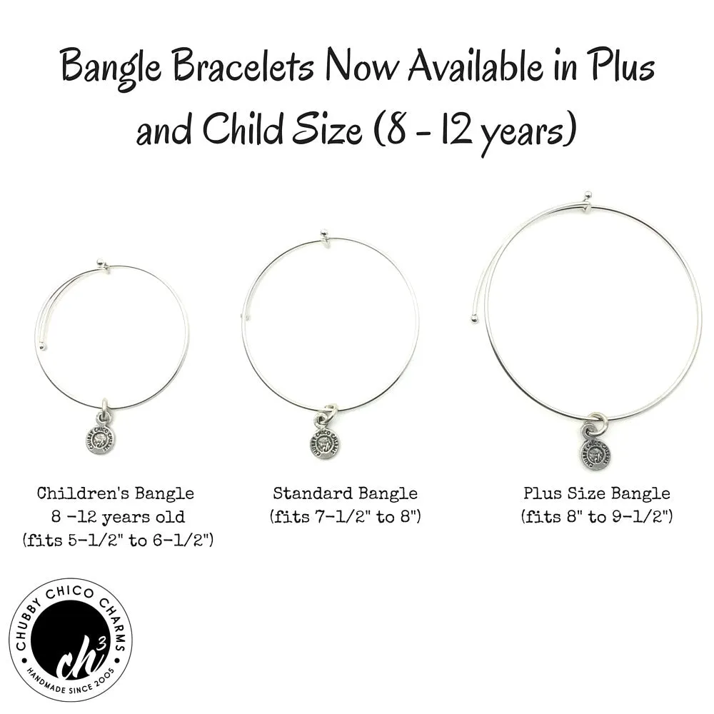 Strength Circle Expandable Bangle Bracelet Set