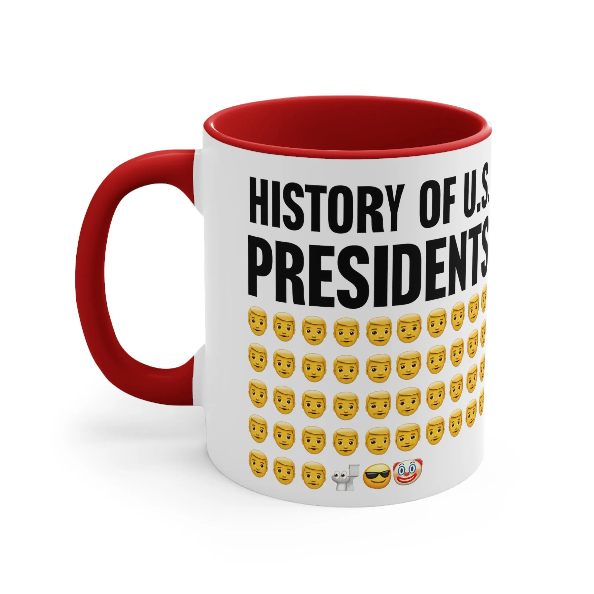 The History Of Presidents Mug (2 sizes, 2 colors)