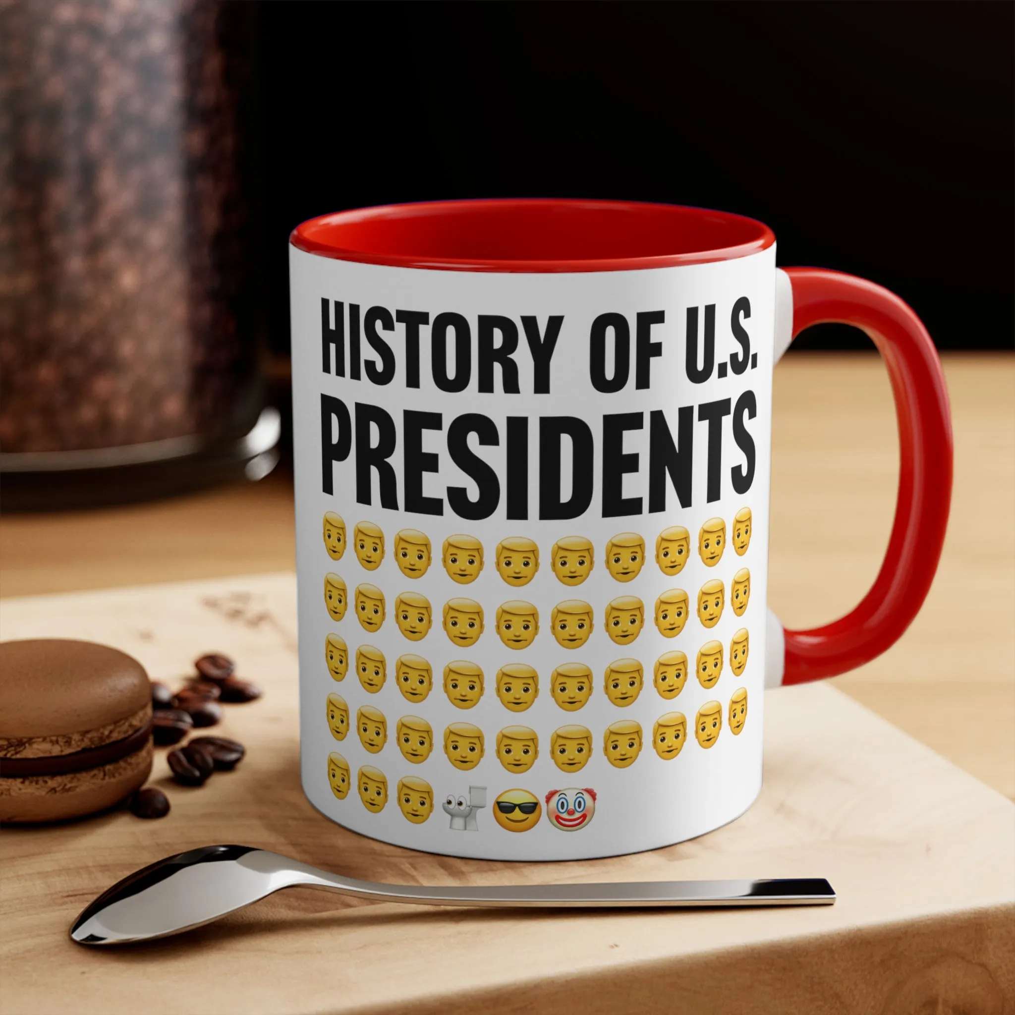 The History Of Presidents Mug (2 sizes, 2 colors)