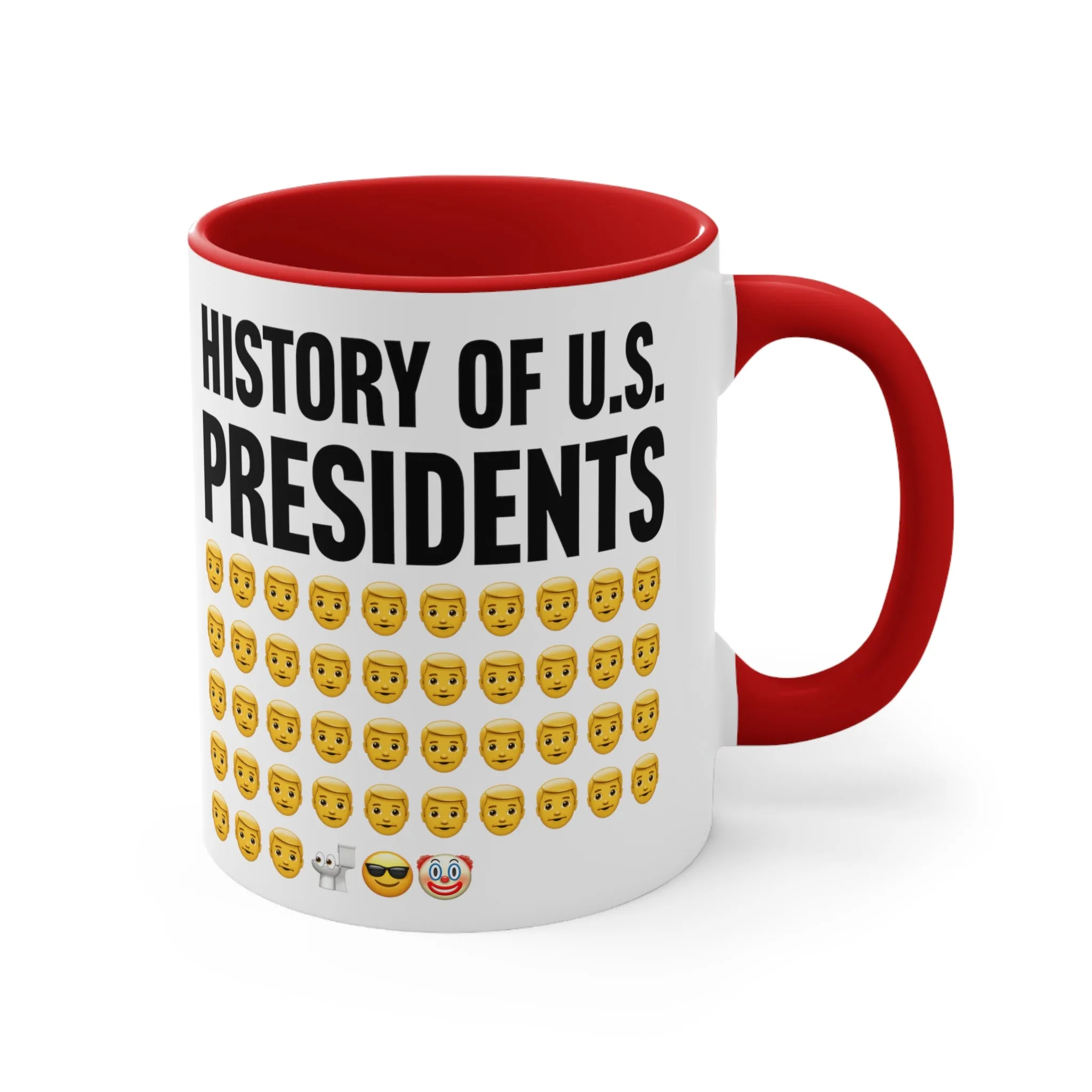 The History Of Presidents Mug (2 sizes, 2 colors)