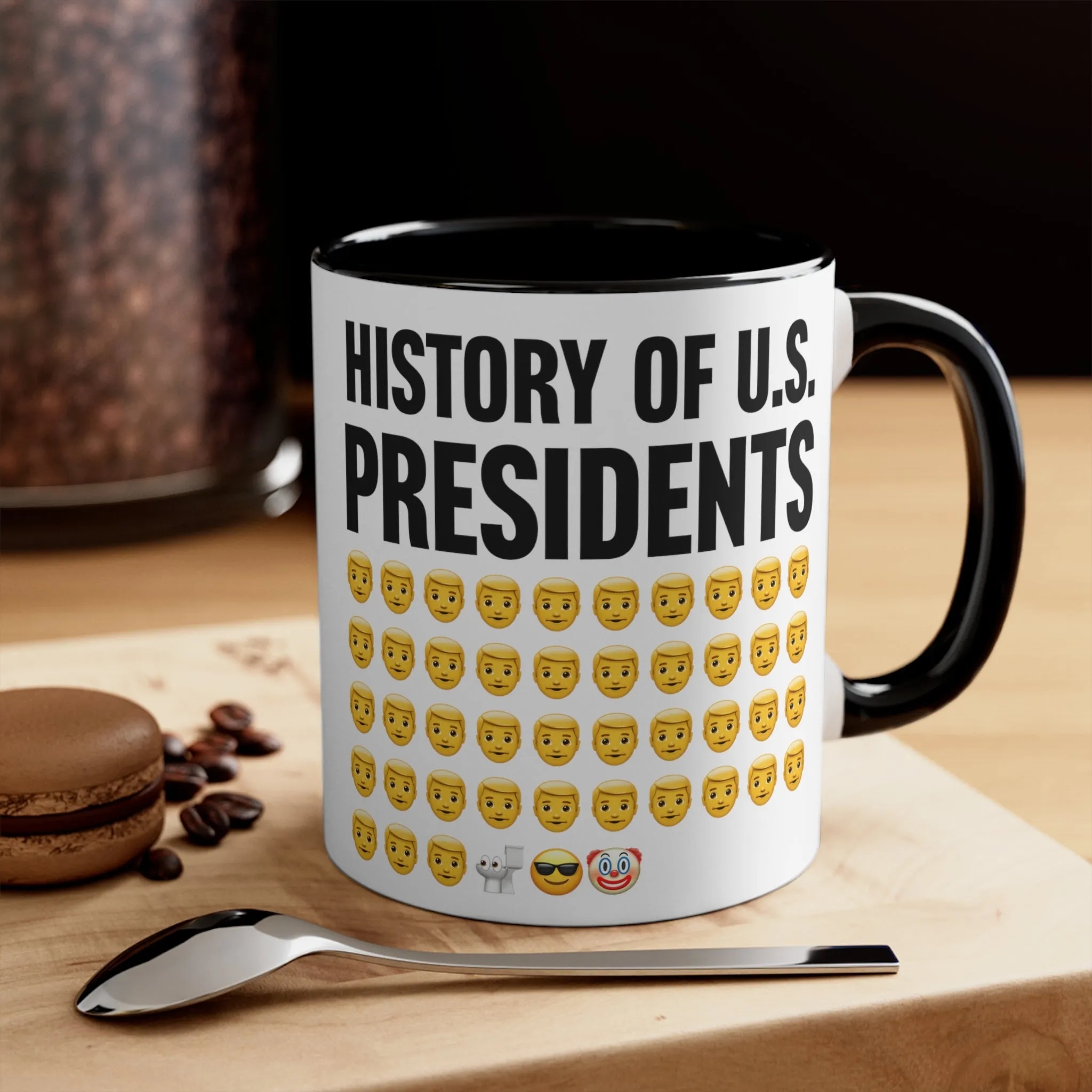 The History Of Presidents Mug (2 sizes, 2 colors)