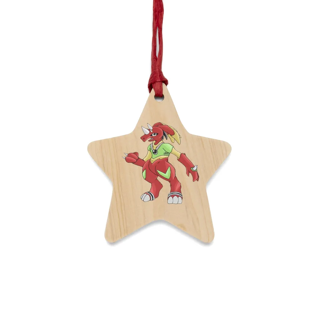 Tsostkibird Wooden Christmas Ornaments