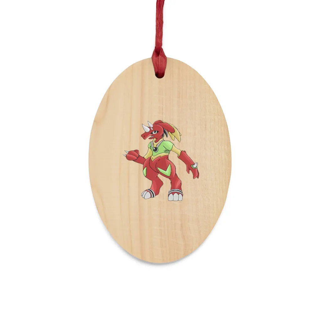 Tsostkibird Wooden Christmas Ornaments