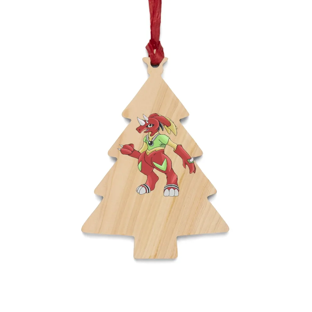 Tsostkibird Wooden Christmas Ornaments