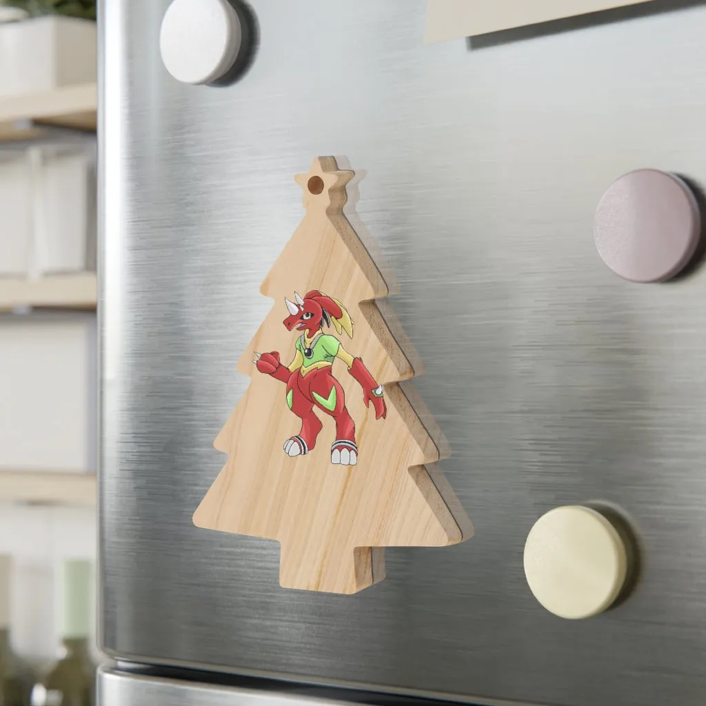 Tsostkibird Wooden Christmas Ornaments