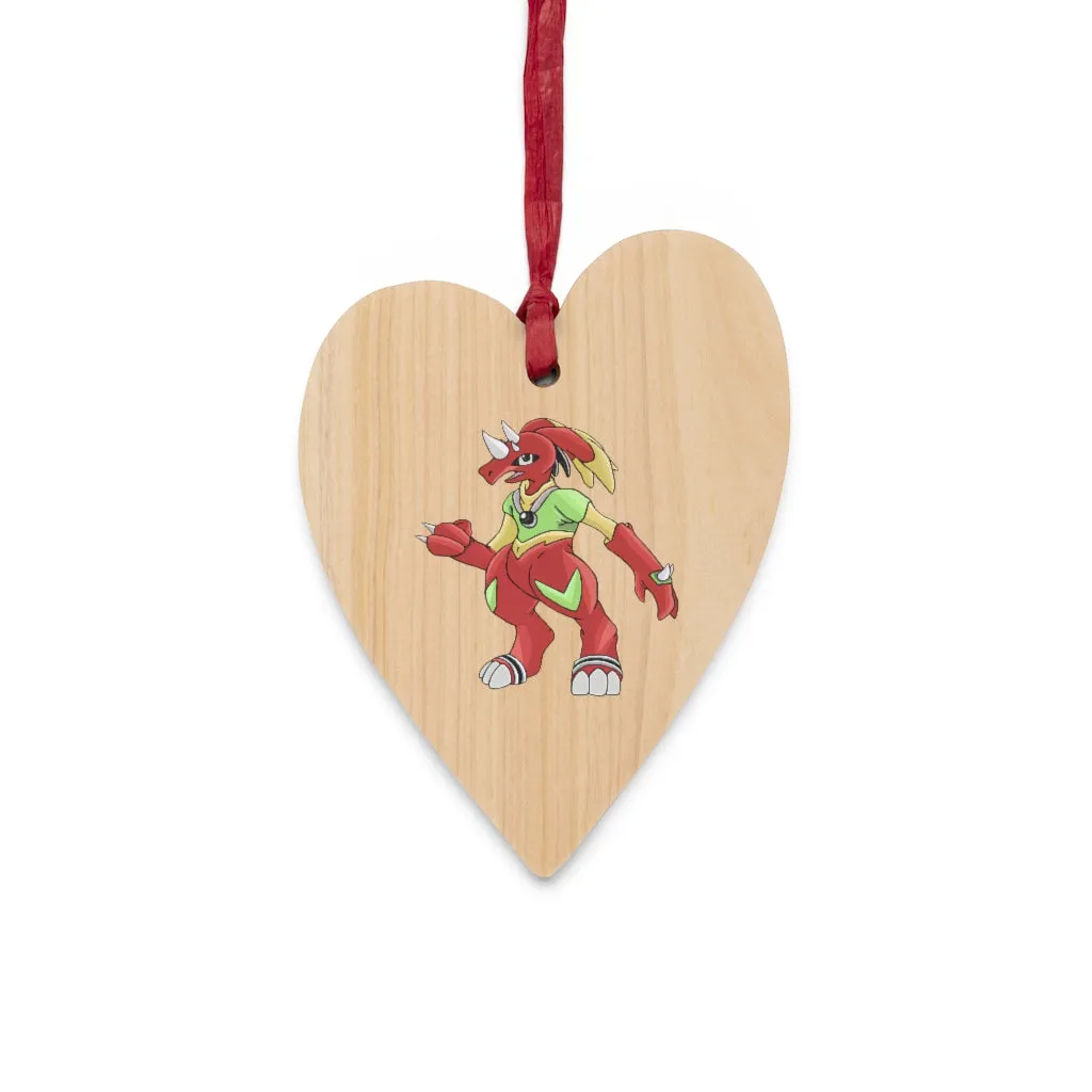 Tsostkibird Wooden Christmas Ornaments