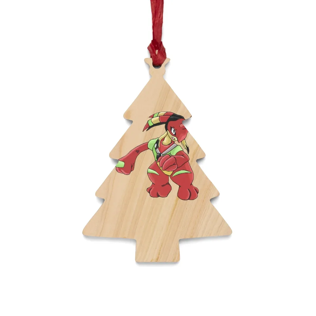 Tsostkichan Wooden Christmas Ornaments