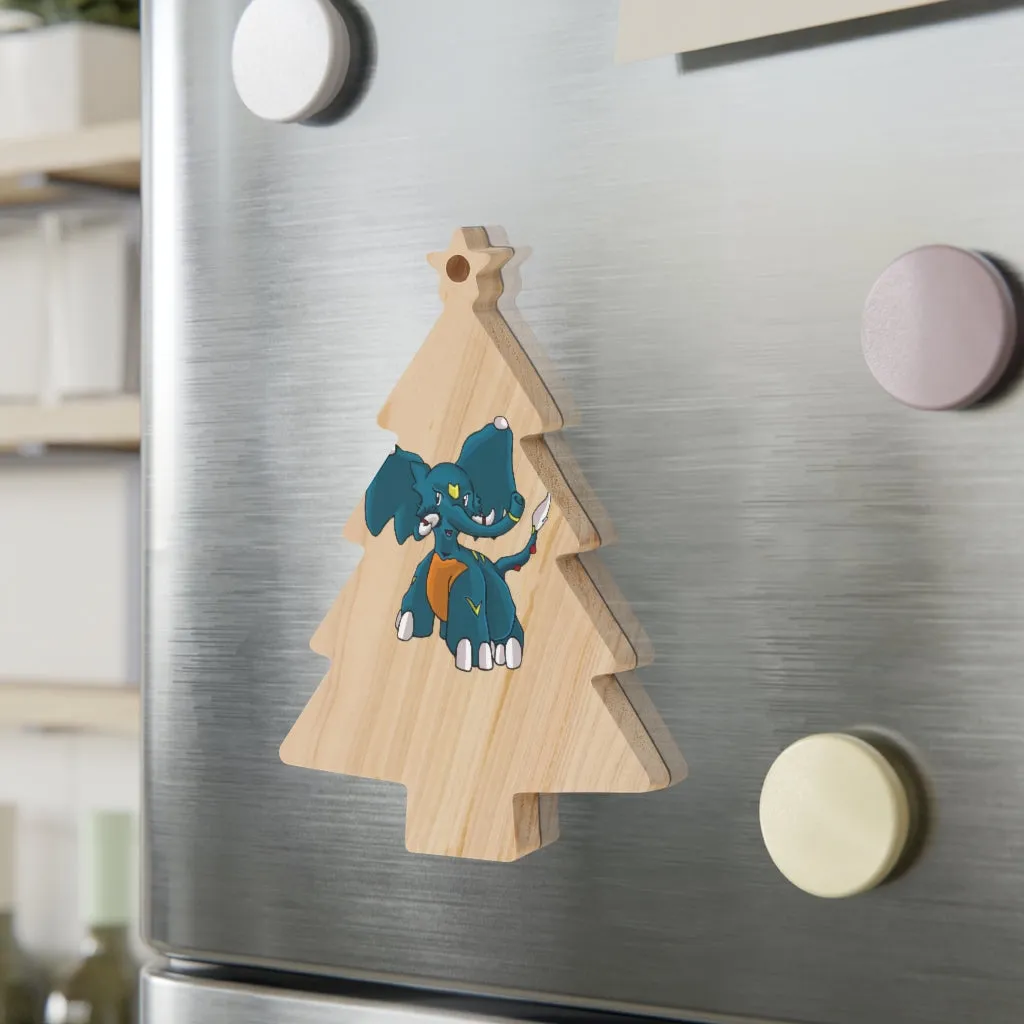 Tuskhann Wooden Christmas Ornaments