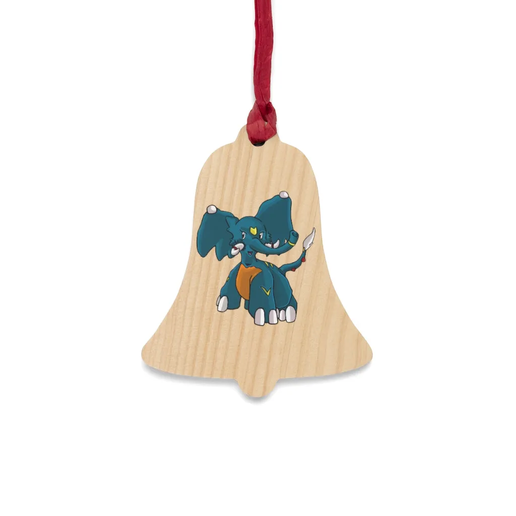 Tuskhann Wooden Christmas Ornaments