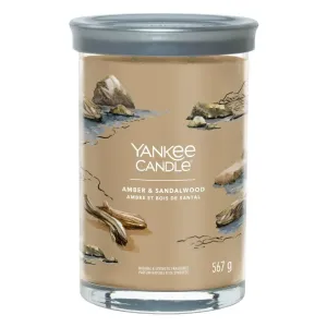 Yankee Candle 567g Amber & Sandalwood Signature Large Tumbler Candle