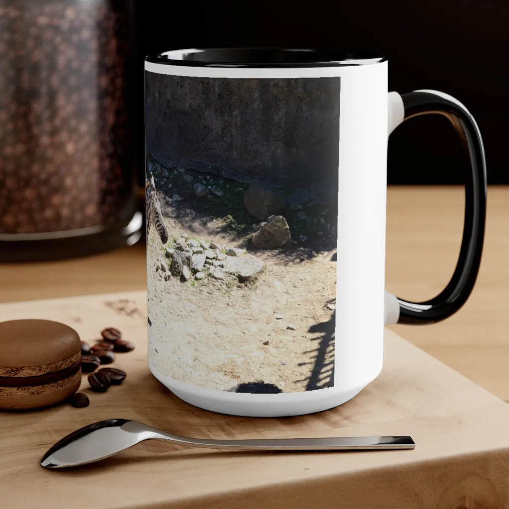 Zebra Accent Mug