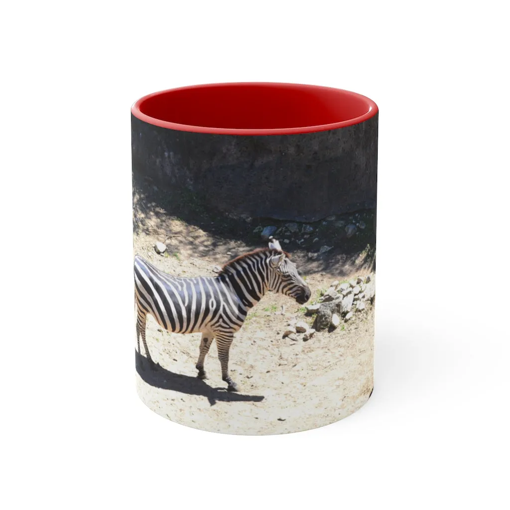 Zebra Accent Mug