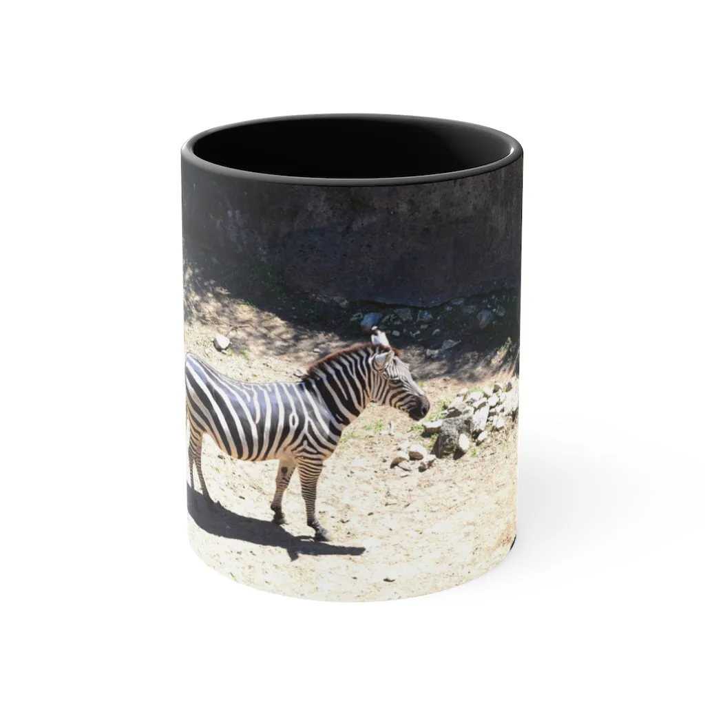 Zebra Accent Mug