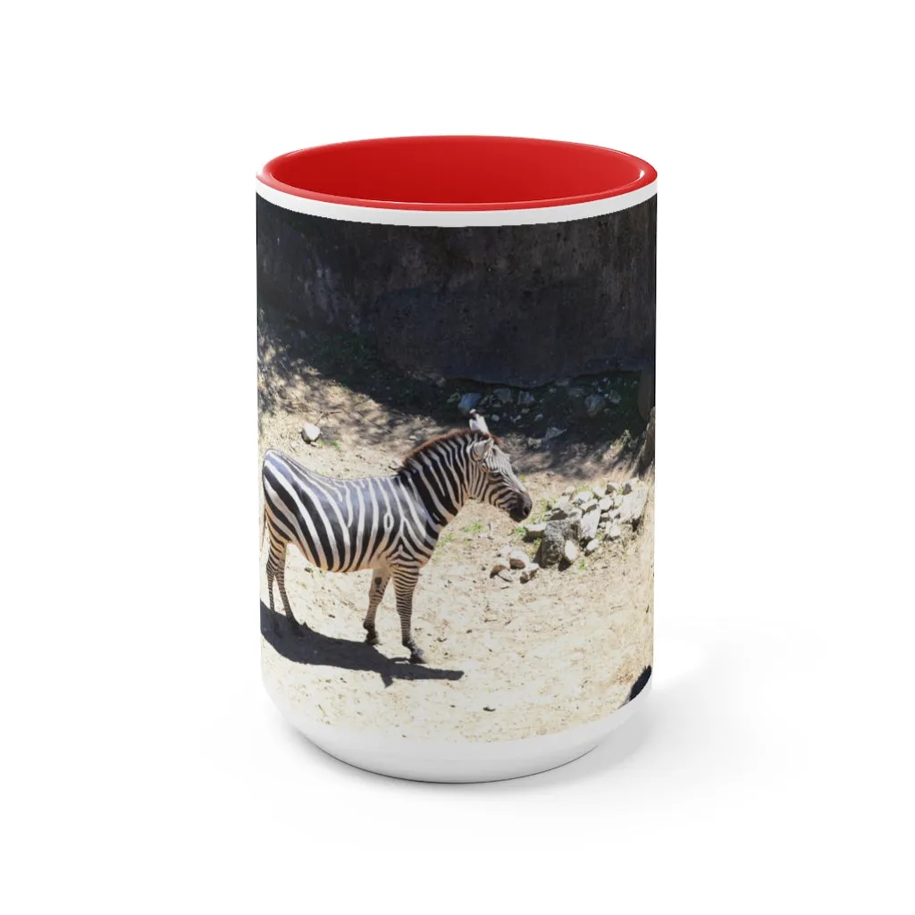 Zebra Accent Mug