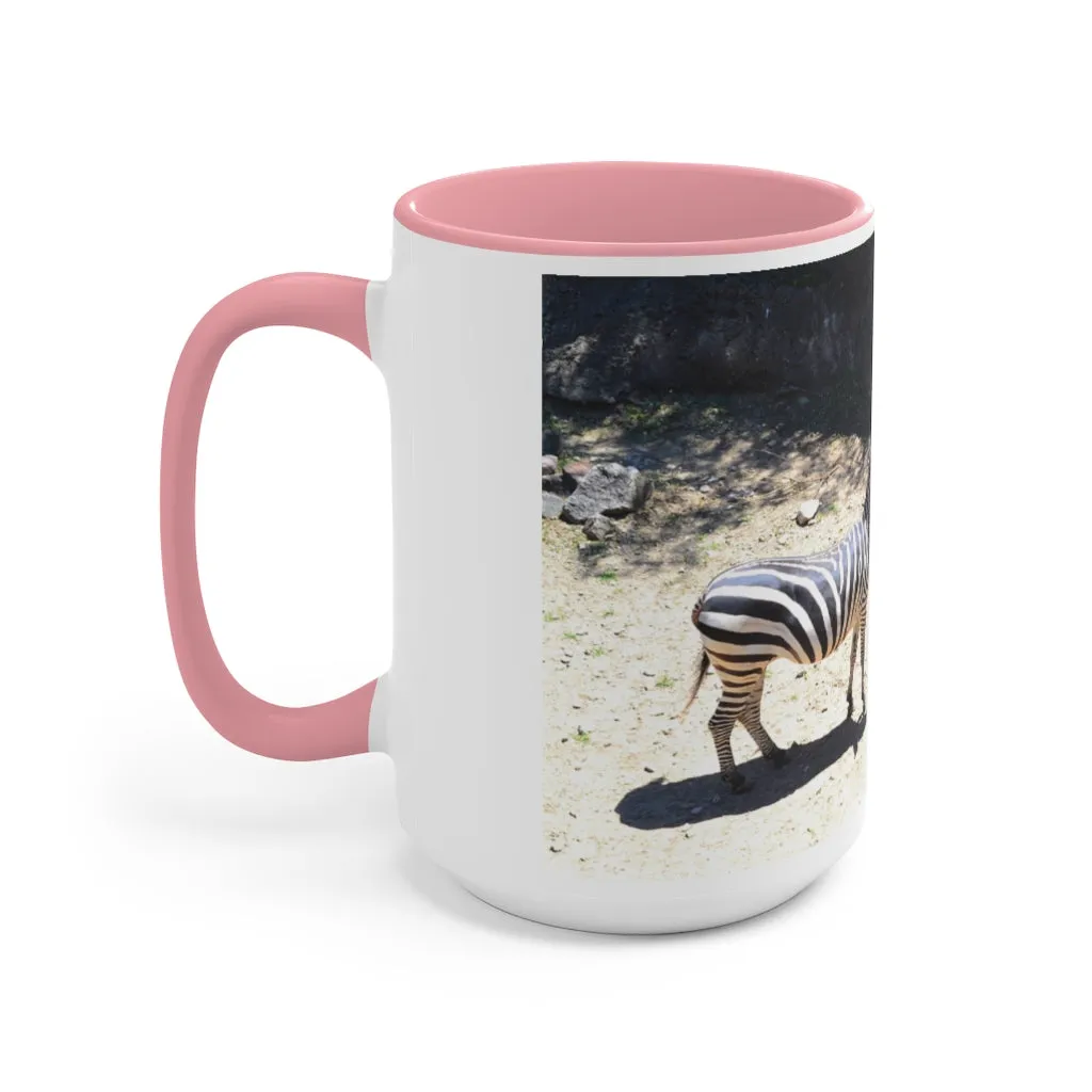 Zebra Accent Mug