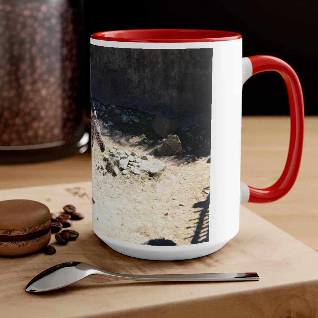 Zebra Accent Mug