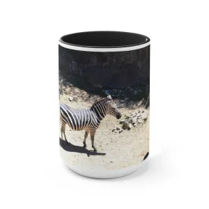 Zebra Accent Mug