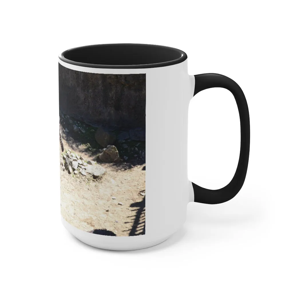 Zebra Accent Mug